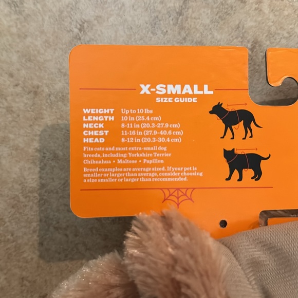 Pet kangaroo costume set size XS. - Picture 7 of 9